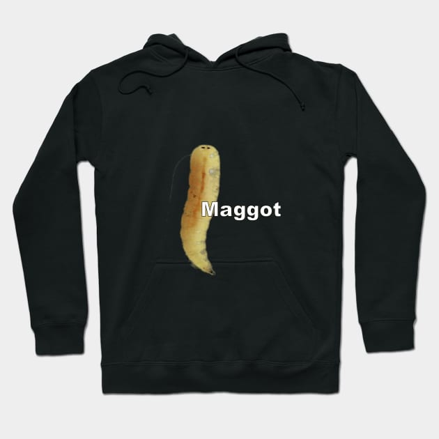 Maggot Hoodie by Stiffmiddlefinger